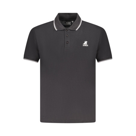 US GRAND POLO HERREN KURZARM POLO SCHWARZ