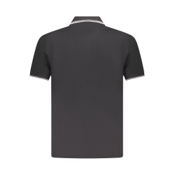 US GRAND POLO HERREN KURZARM POLO SCHWARZ