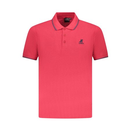 US GRAND POLO HERREN KURZARM POLO ROT