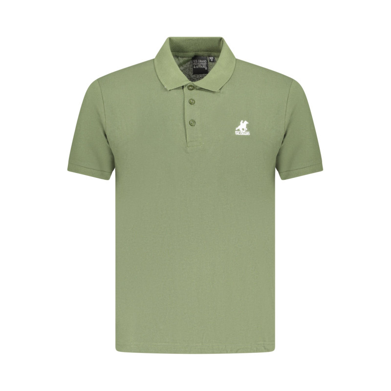 US GRAND POLO HERREN KURZARM POLO GRÜN