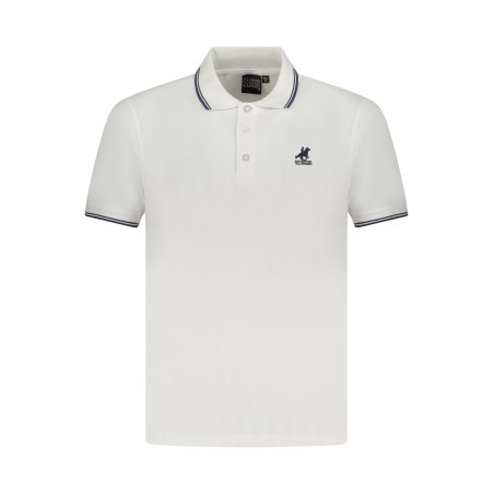 U.S. GRAND POLO POLO MANICHE CORTE UOMO BIANCO