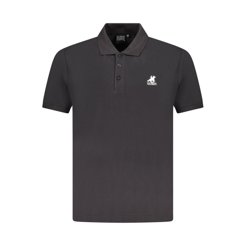 U.S. GRAND POLO POLO MANICHE CORTE UOMO NERO