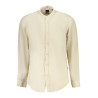 BOSS CAMICIA MANICHE LUNGHE UOMO BEIGE