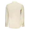 BOSS CAMICIA MANICHE LUNGHE UOMO BEIGE