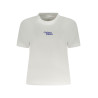 CALVIN KLEIN T-SHIRT MANICHE CORTE DONNA BIANCO