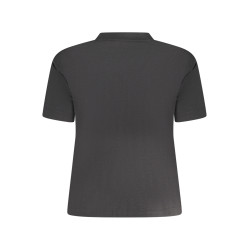 CALVIN KLEIN T-SHIRT MANICHE CORTE DONNA NERO