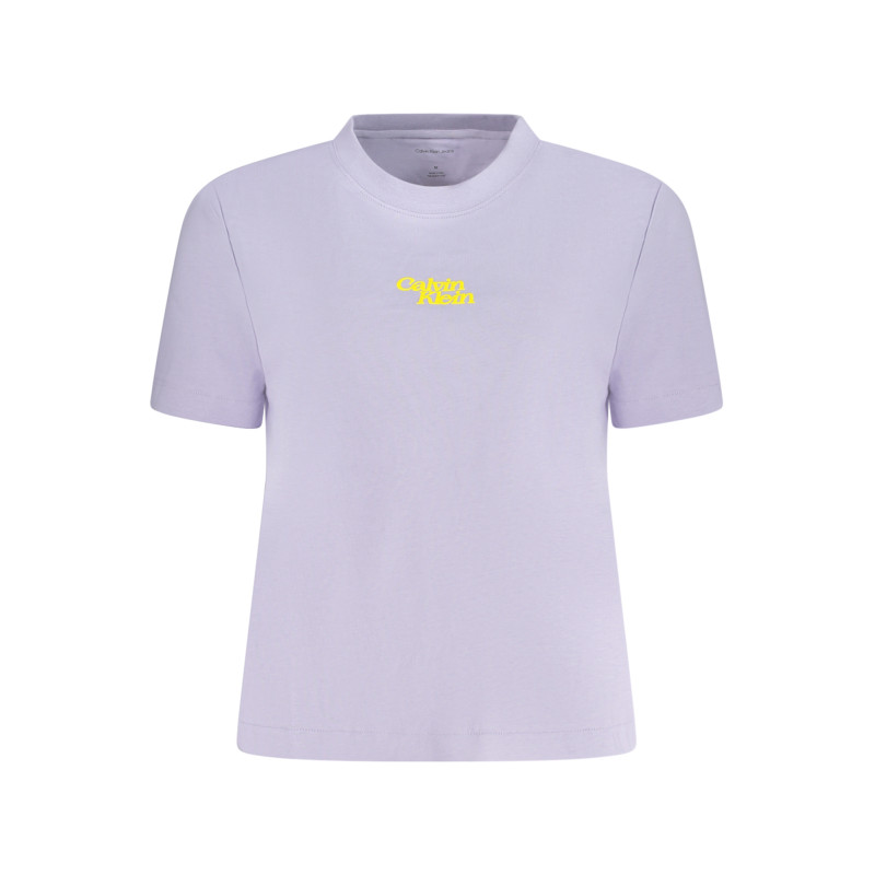 CALVIN KLEIN WOMEN&39S SHORT SLEEVE T-SHIRT PURPLE
