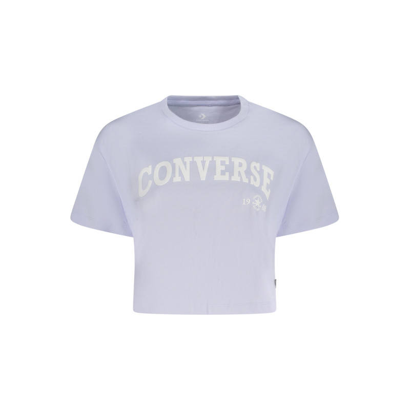 CONVERSE WOMEN&39S SHORT SLEEVE T-SHIRT PURPLE