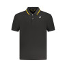 K-WAY POLO SHORT SLEEVE MEN BLACK