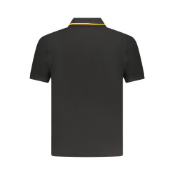 K-WAY POLO SHORT SLEEVE MEN BLACK