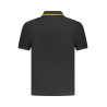 K-WAY POLO SHORT SLEEVE MEN BLACK