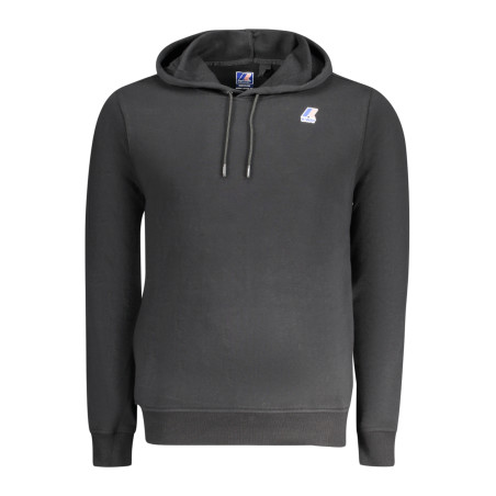K-WAY SWEATSHIRT WITHOUT ZIP MEN BLACK