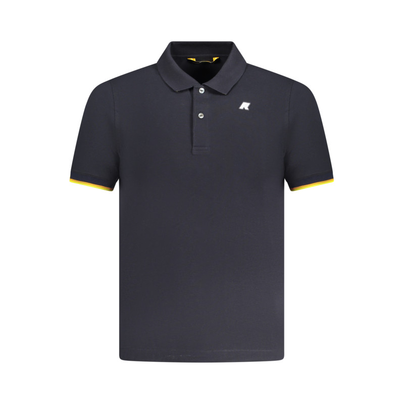 K-WAY POLO MANICHE CORTE UOMO BLU