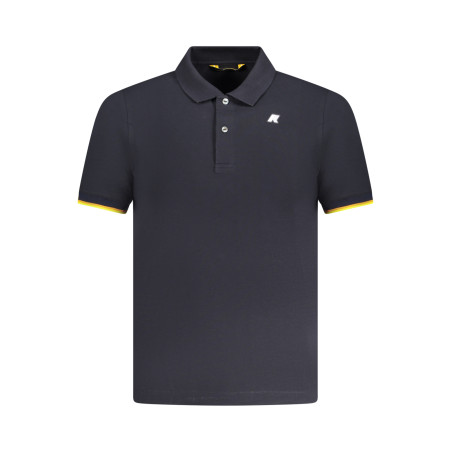 K-WAY POLO MANICHE CORTE UOMO BLU