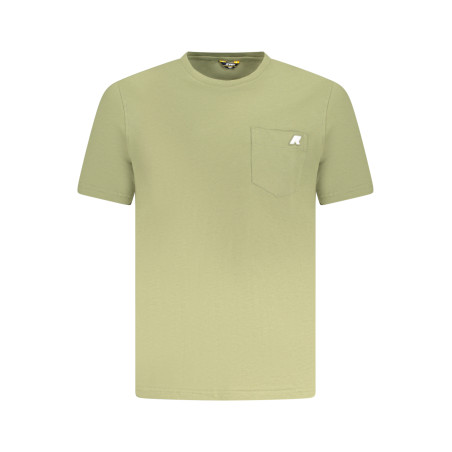 K-WAY T-SHIRT MANICHE CORTE UOMO VERDE