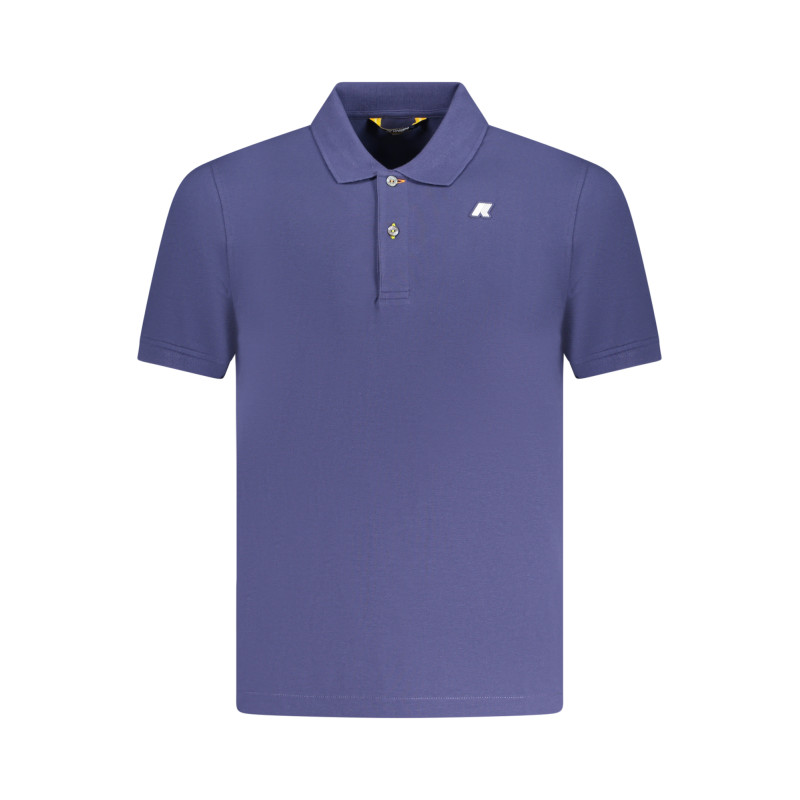 K-WAY POLO MANICHE CORTE UOMO BLU