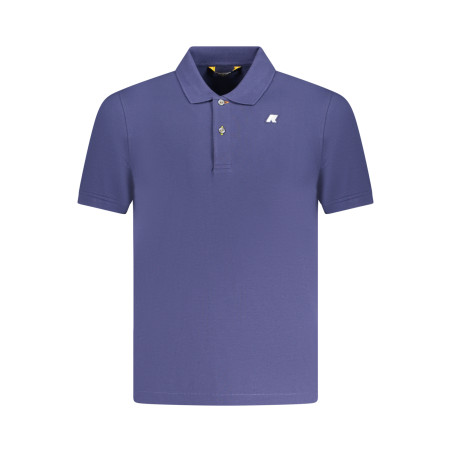 K-WAY POLO MANICHE CORTE UOMO BLU