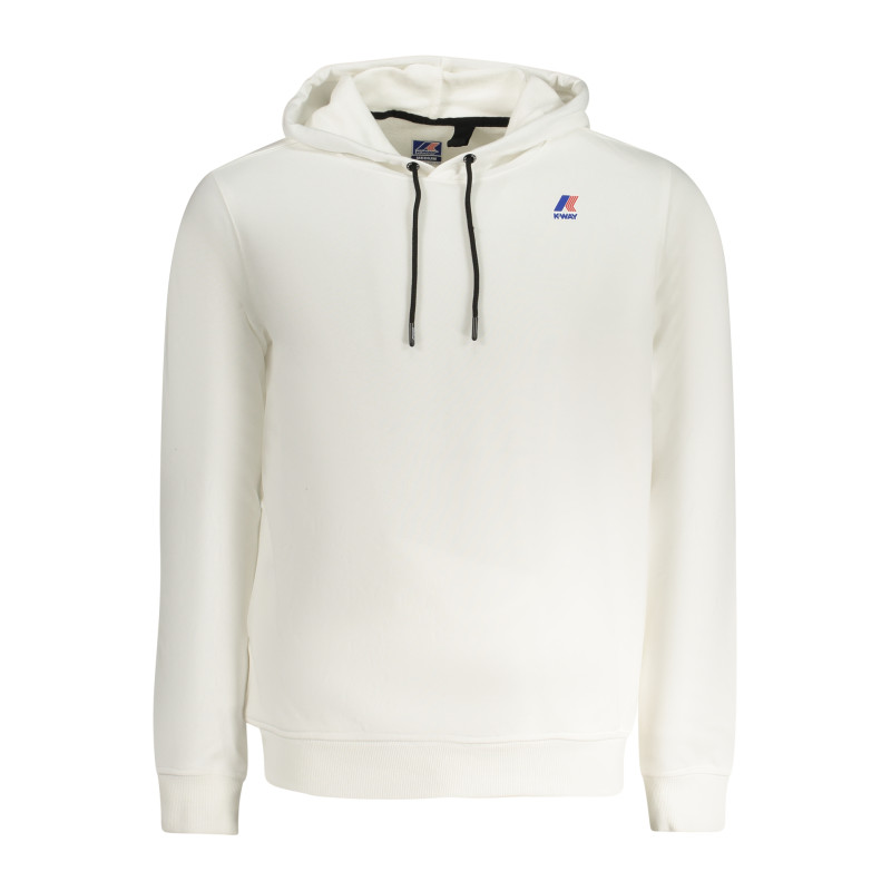 K-WAY SWEATSHIRT WITHOUT ZIP MEN WHITE