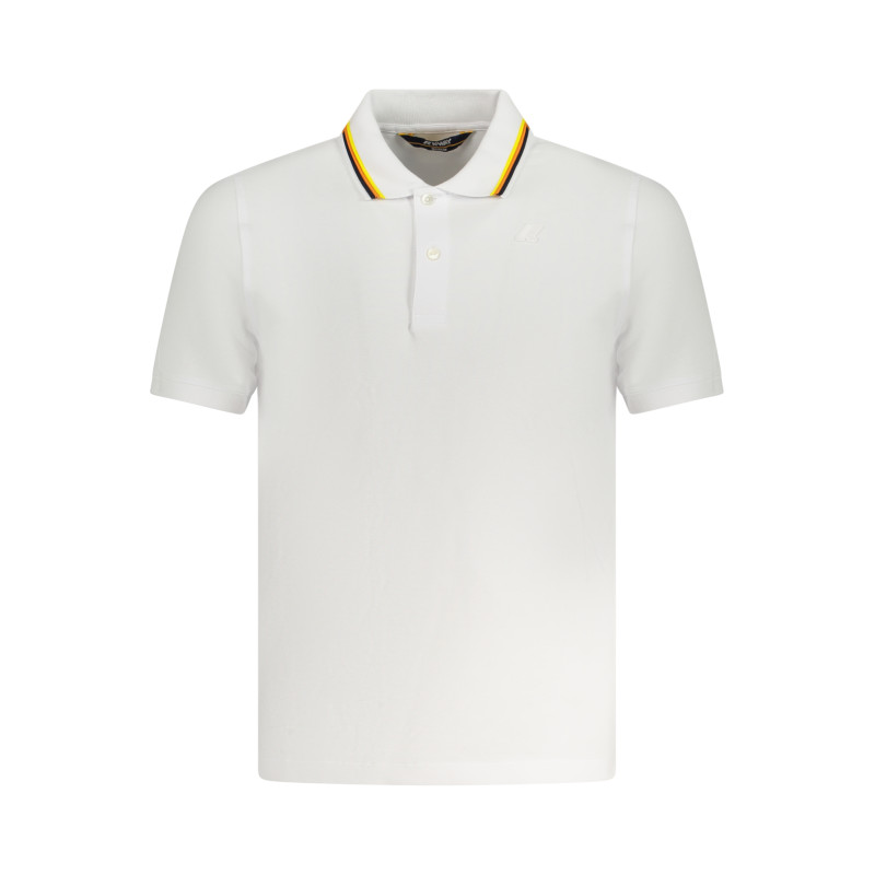 K-WAY POLO SHORT SLEEVES MEN WHITE