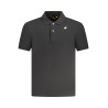 K-WAY POLO MANICHE CORTE UOMO NERO