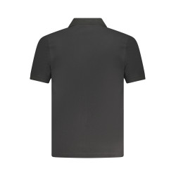 K-WAY POLO MANICHE CORTE UOMO NERO