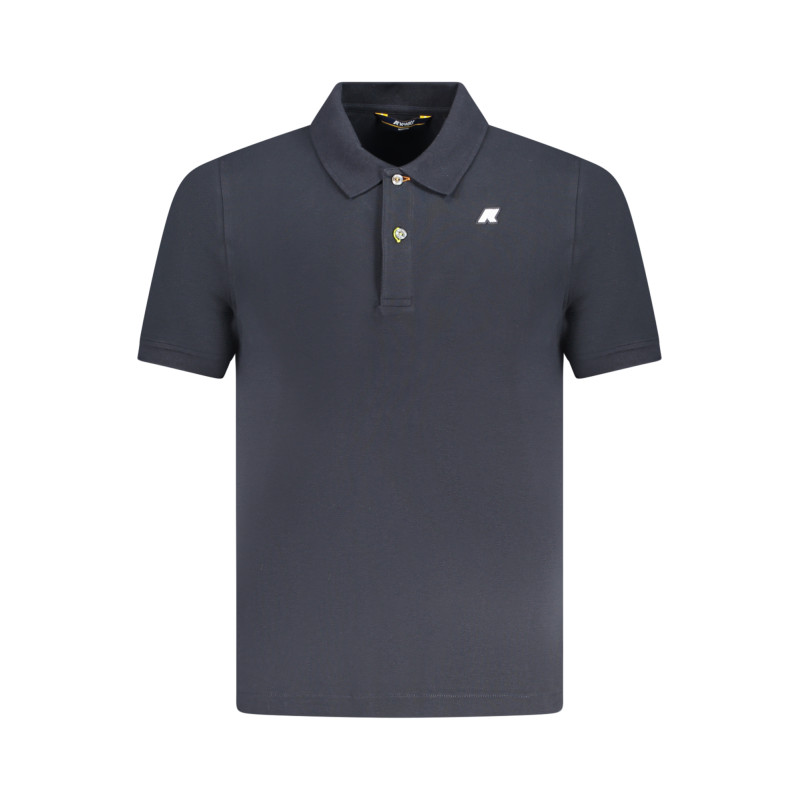 K-WAY POLO MANICHE CORTE UOMO BLU