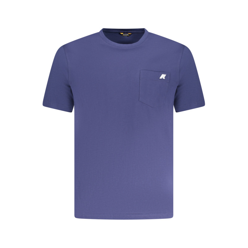 K-WAY T-SHIRT MANICHE CORTE UOMO BLU