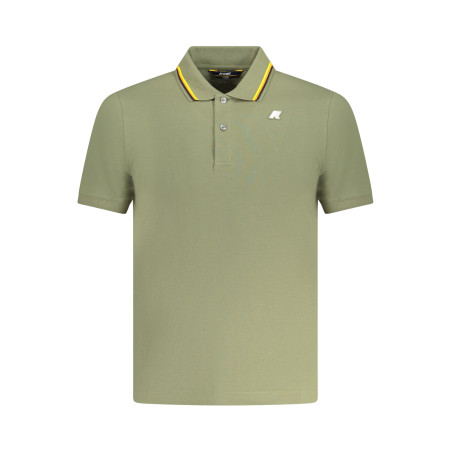 K-WAY POLO MANICHE CORTE UOMO VERDE
