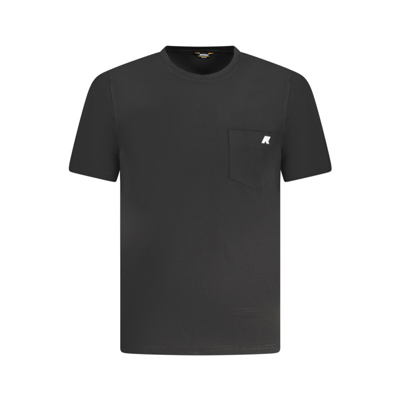 K-WAY T-SHIRT MANICHE CORTE UOMO NERO