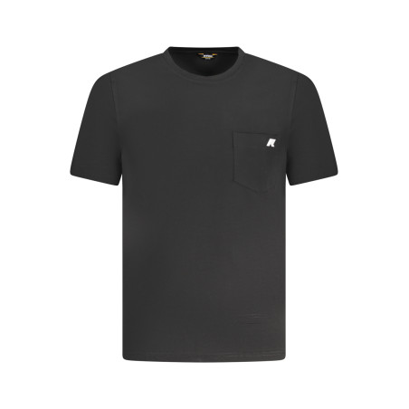K-WAY T-SHIRT MANICHE CORTE UOMO NERO