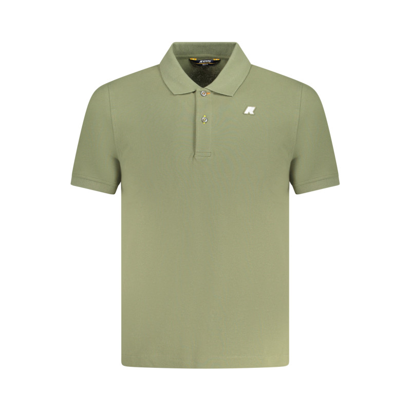 K-WAY POLO MANICHE CORTE UOMO VERDE