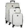 LAURA BIAGIOTTI LARGE TROLLEY WOMEN SILVER