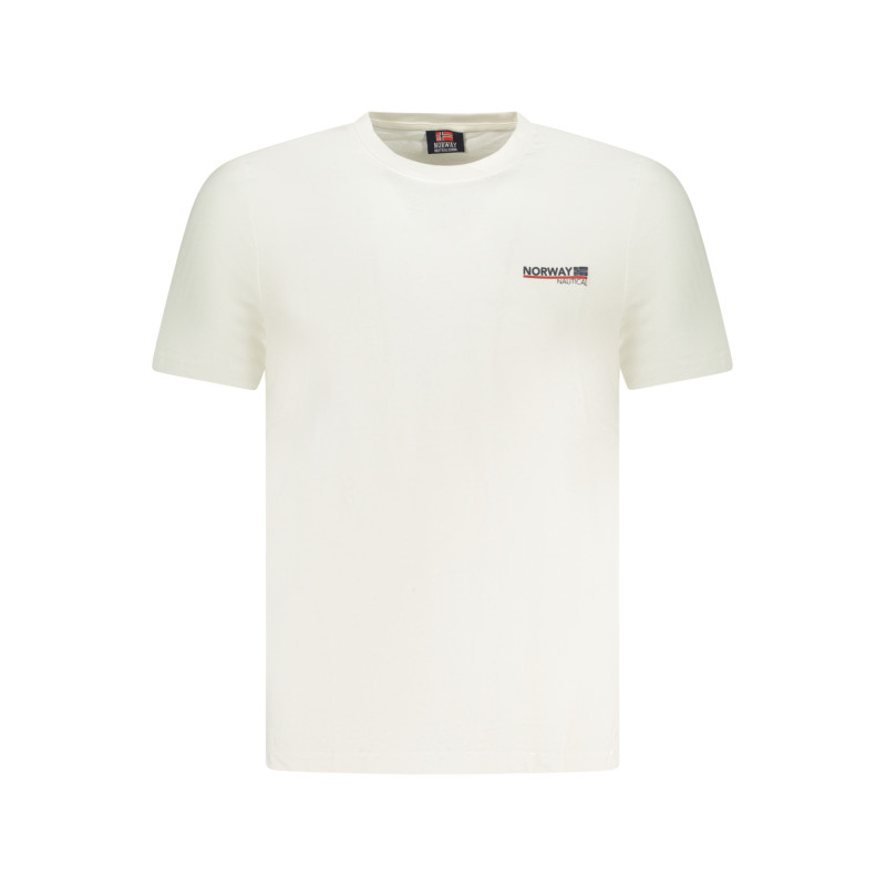 NORWEGEN 1963 HERREN KURZARM T-SHIRT WEISS