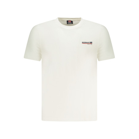 NORWEGEN 1963 HERREN KURZARM T-SHIRT WEISS