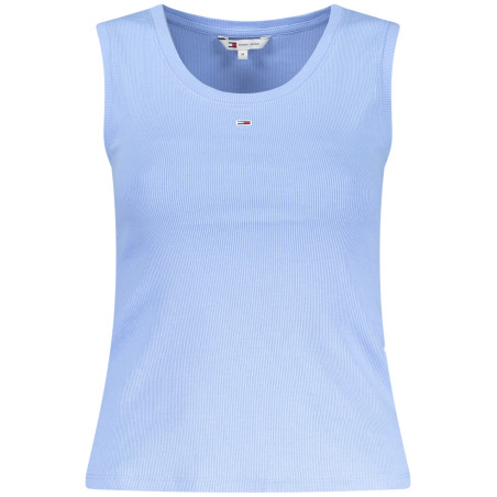 TOMMY HILFIGER CANOTTA DONNA AZZURRO