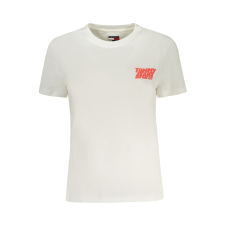 TOMMY HILFIGER SHORT SLEEVE T-SHIRT WOMEN BEIGE