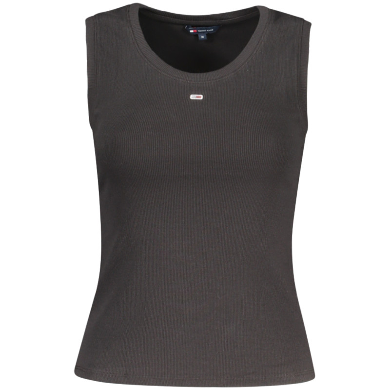 TOMMY HILFIGER CANOTTA DONNA NERO