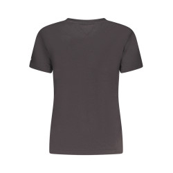 TOMMY HILFIGER SHORT SLEEVE T-SHIRT WOMEN BLACK