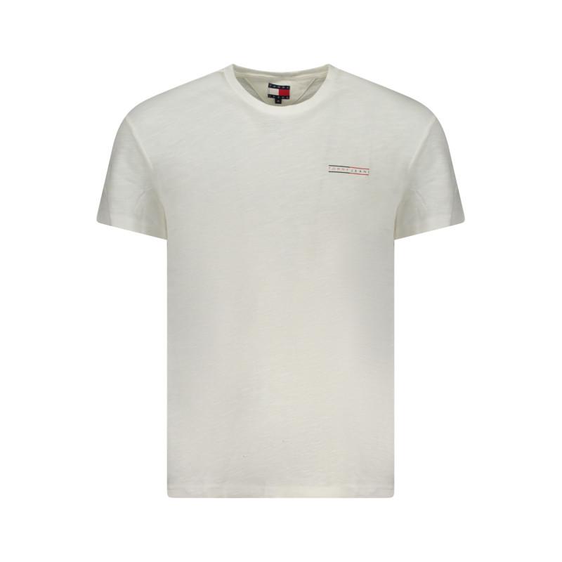 TOMMY HILFIGER KURZARM T-SHIRT HERREN WEISS