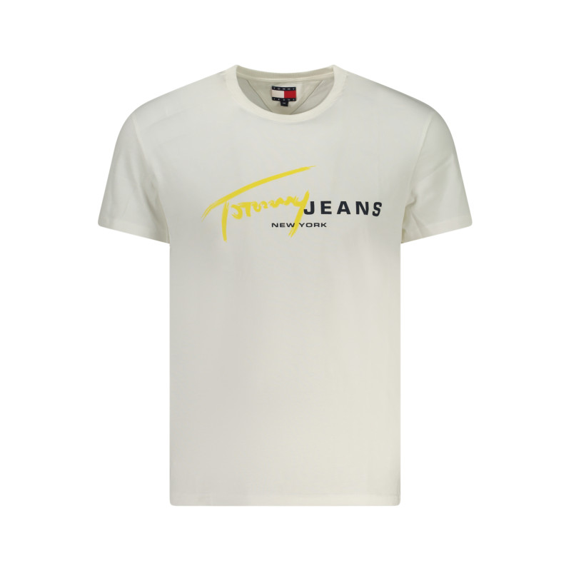 TOMMY HILFIGER KURZARM T-SHIRT HERREN WEISS