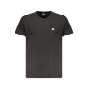 TOMMY HILFIGER SHORT SLEEVE T-SHIRT MEN BLACK