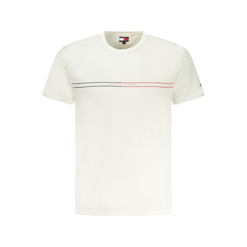 TOMMY HILFIGER SHORT SLEEVE T-SHIRT MEN WHITE