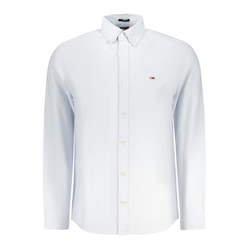 TOMMY HILFIGER CAMICIA MANICHE LUNGHE UOMO AZZURRO