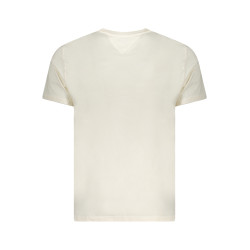 TOMMY HILFIGER T-SHIRT MANICHE CORTE UOMO BEIGE