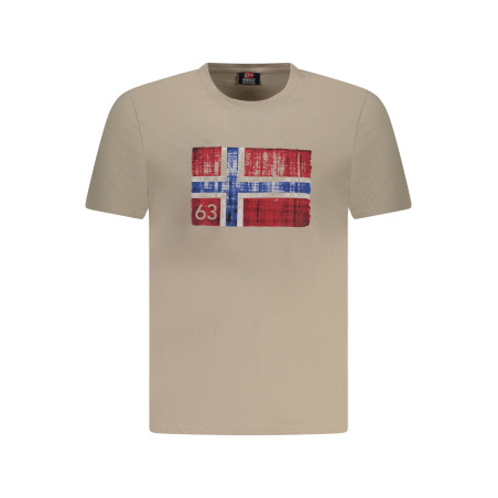 NORWAY 1963 MEN&39S SHORT SLEEVE T-SHIRT BEIGE
