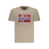 NORWAY 1963 MEN&39S SHORT SLEEVE T-SHIRT BEIGE