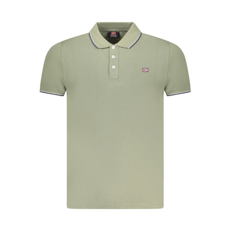 NORWAY 1963 MEN&39S SHORT SLEEVE POLO GREEN