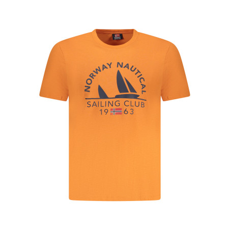 NORWAY 1963 MEN&39S SHORT SLEEVE T-SHIRT ORANGE