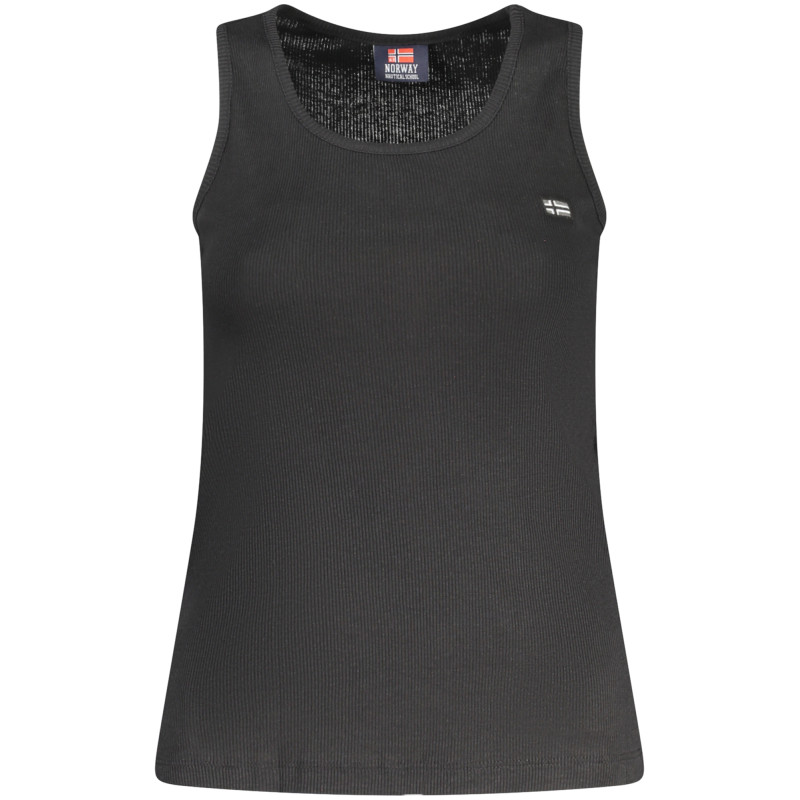 NORWEGEN 1963 DAMEN SCHWARZES TANK TOP