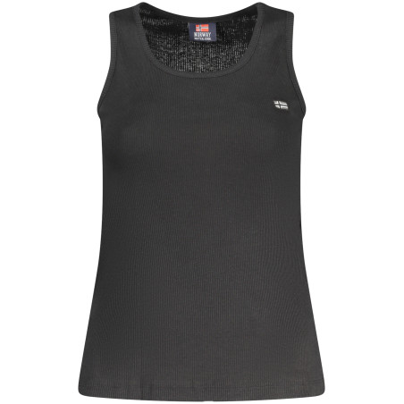 NORWEGEN 1963 DAMEN SCHWARZES TANK TOP